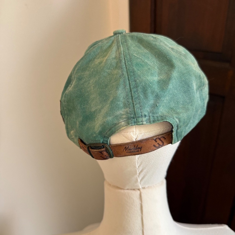 Vintage Vail 1999 Alpine World Ski Championships Strap Back Hat Merkley Teal - Picture 3 of 8